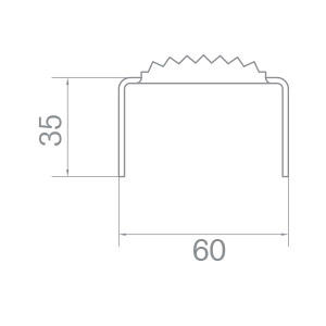 Ladder rung profiles Tolplus l